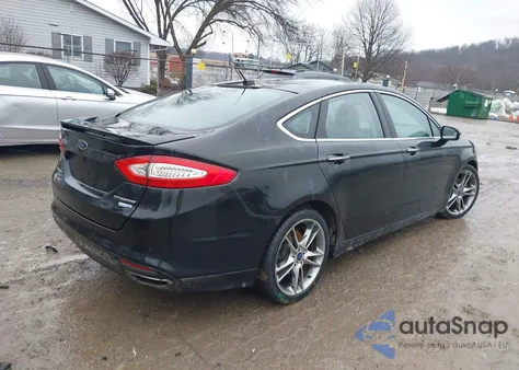 2013 Ford Fusion Titanium from USA, damaged, VIN 3FA6P0D99DR276882